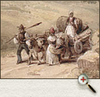 Watercolour by Robert Petley, courtesy Library and Archives Canada